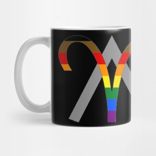 Anthony Aries Pride Logo Mug